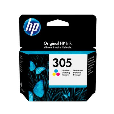HP 305 Tri-Colour Original Ink Advantage Cartridge